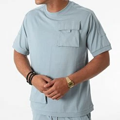 Sortie ❤️ Ensemble Tee Shirt Short AD003 Bleu Clair de Classic Series 🎉 8 Sortie ❤️ Ensemble Tee Shirt Short AD003 Bleu Clair de Classic Series 🎉 -Classic Series Soldes anderwood 270105 W AD003 BLEU ANTHRACITE 20210813T164053 02