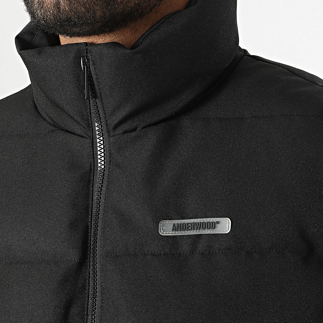 Promo 😍 Doudoune Zippée Sans Manches AN13002 Noir de Classic Series ⭐ 4 Promo 😍 Doudoune Zippée Sans Manches AN13002 Noir de Classic Series ⭐ – Image 2