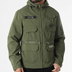 Budget 😀 Veste Zippée Capuche 4201 Vert Kaki de Classic Series 👍 -Classic Series Soldes anderwood 308268 4201 KAKI 20220310T134957 03