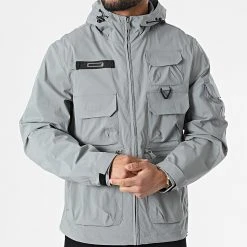 Le moins cher 🎉 Veste Zippée Capuche 4201 Gris de Classic Series ⭐ -Classic Series Soldes anderwood 308269 4201 GRIS 20220310T135016 03