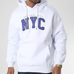 Offres 🔥 Sweat Capuche 22-K062 Blanc de Classic Series ✨