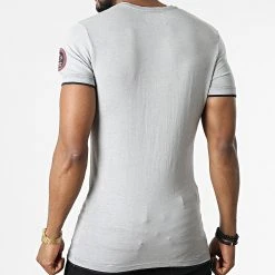 Meilleure vente 😀 Tee 😀 Shirt Col V Jundeak Gris de Classic Series ⭐ 9 Meilleure vente 😀 Tee 😀 Shirt Col V Jundeak Gris de Classic Series ⭐ -Classic Series Soldes canadian peak 309408 JUNDEAK B GREY 20220322T152110 04