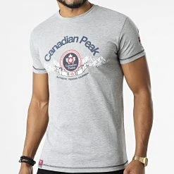 De gros ✔️ Tee 🛒 Shirt Janado Gris Chiné de Classic Series 😀