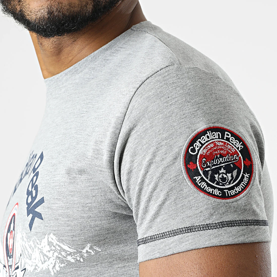 De gros ✔️ Tee 🛒 Shirt Janado Gris Chiné de Classic Series 😀 4 De gros ✔️ Tee 🛒 Shirt Janado Gris Chiné de Classic Series 😀 – Image 2