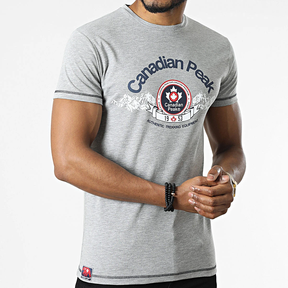 De gros ✔️ Tee 🛒 Shirt Janado Gris Chiné de Classic Series 😀 5 De gros ✔️ Tee 🛒 Shirt Janado Gris Chiné de Classic Series 😀 – Image 3