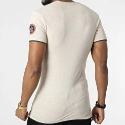 Tout neuf ⌛ Tee 👏 Shirt Col V Jundeak Beige de Classic Series 😀 -Classic Series Soldes canadian peak 309419 JUNDEAK BEIGE 20220322T150610 04