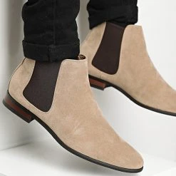 Acheter 🧨 Chelsea 👏 Boots UB8888-1 Beige de Classic Series ⌛