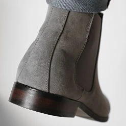 Nouveau ⌛ Chelsea 🤩 Boots UB8888 Gris de Classic Series 🔔 -Classic Series Soldes classic series 194764 UB8888 1 GRIS 20200312T114149 04