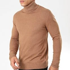 Promo ⭐ Pull Col Roulé Robert Camel de Classic Series 🛒 -Classic Series Soldes classic series 203860 6741 CAMEL CHINE 20191113T144158 03