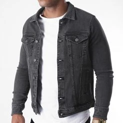 Tout neuf 🎉 Veste Jean DP3000 Gris de Classic Series ❤️ -Classic Series Soldes classic series 218332 DP3000 GREY 20200729T151536 03