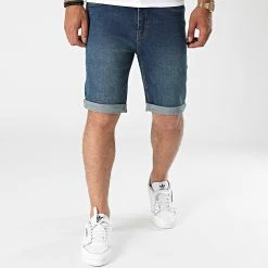 Bon marché ⌛ Short Jean Mr Orange Bleu Denim de Classic Series 👏 7 Bon marché ⌛ Short Jean Mr Orange Bleu Denim de Classic Series 👏 -Classic Series Soldes classic series 218355 DP2000 DARK BLUE 20210618T143251 03