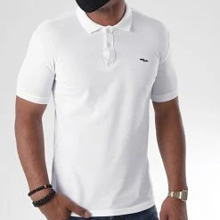 Budget 🛒 Polo Manches Courtes 9027 Blanc de Classic Series ❤️ -Classic Series Soldes classic series 220506 ERS 9027 WHITE 20200717T140623 04