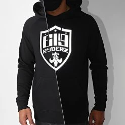 Nouveau 💯 Sweat Capuche Bike Life Reflective Noir de Classic Series 🎉