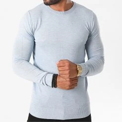 Coupon ✨ Pull J661 Bleu Clair de Classic Series ✔️ -Classic Series Soldes classic series 228210 J661 13 20200812T100054 03