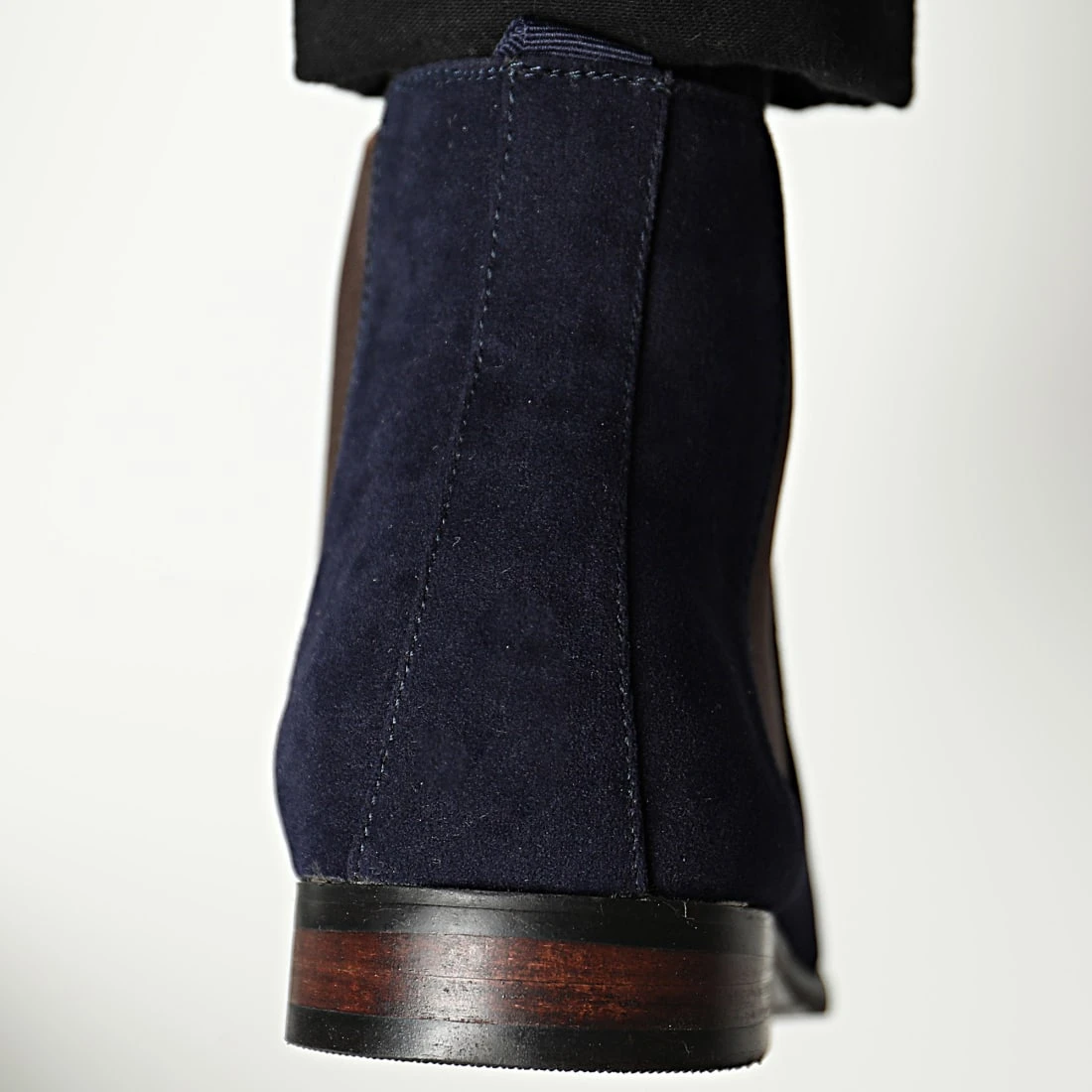 Budget 🌟 Chelsea 👍 Boots UB8888 Bleu Marine de Classic Series ✔️ 6 Budget 🌟 Chelsea 👍 Boots UB8888 Bleu Marine de Classic Series ✔️ – Image 4