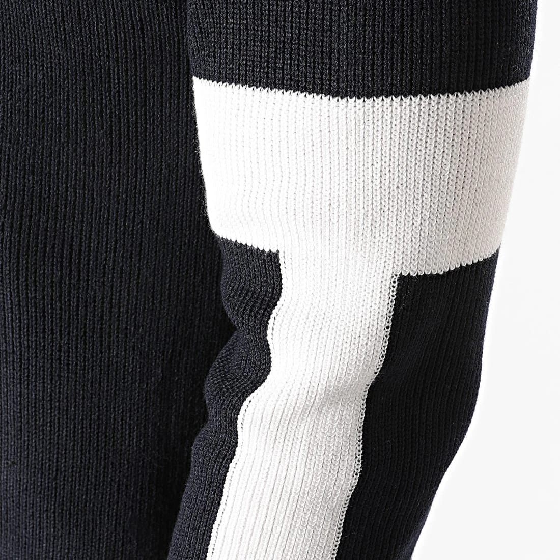 Le moins cher ❤️ Pull G1909 Bleu Marine Blanc de Classic Series 🥰 4 Le moins cher ❤️ Pull G1909 Bleu Marine Blanc de Classic Series 🥰 – Image 2