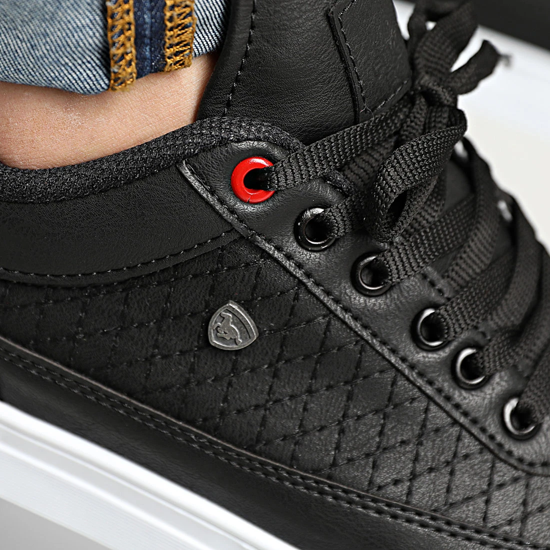 Meilleure affaire 😀 Baskets 011-1 Noir de Classic Series 🛒 4 Meilleure affaire 😀 Baskets 011-1 Noir de Classic Series 🛒 – Image 2