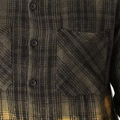 Meilleure vente 👍 Chemise Manches Longues A Carreaux 1568 Jaune Vert Kaki Dégradé de Classic Series ⌛ -Classic Series Soldes classic series 244910 1568 JAUNE 20201223T141253 02