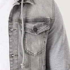 Tout neuf 💯 Veste Jean 3161 Gris de Classic Series 🌟 -Classic Series Soldes classic series 251912 DC 3161 20210217T155224 02