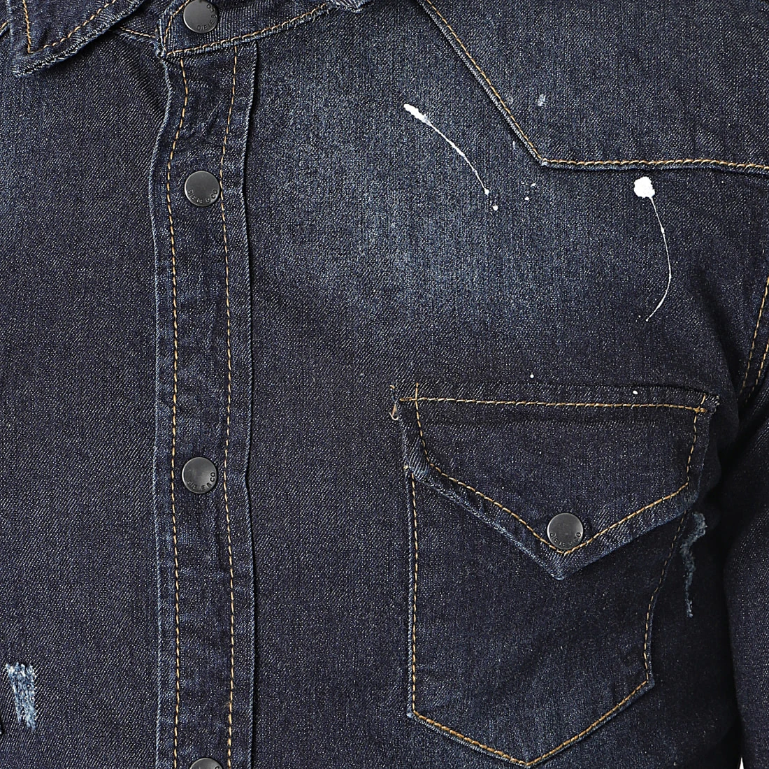 Bon marché ✨ Chemise Jean Manches Longues 3144 Bleu Brut de Classic Series ✔️ 4 Bon marché ✨ Chemise Jean Manches Longues 3144 Bleu Brut de Classic Series ✔️ – Image 2