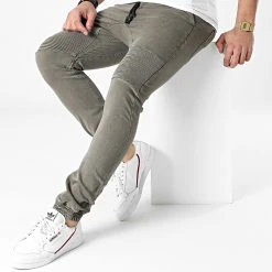 Budget ❤️ Jogger Pant H13260Y61529B Taupe de Classic Series ⭐ -Classic Series Soldes classic series 254839 H13260Y61529B3VEN 12400 20210315T161454 03