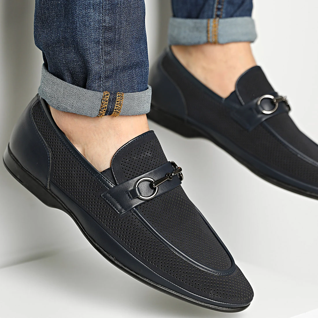 Coupon 💯 Mocassins UM12678 Bleu Marine de Classic Series ✨ 3 Coupon 💯 Mocassins UM12678 Bleu Marine de Classic Series ✨