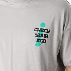 Le moins cher ✔️ Tee Shirt SW-21679 Gris de Classic Series 🛒 -Classic Series Soldes classic series 257500 SW 21679 GRI 20210322T140431 02