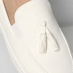 Sortie ✨ Mocassins 475 Blanc de Classic Series 🔔 -Classic Series Soldes classic series 260333 475 BEYAZ MT 20210408T164122 03