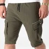 Budget ⌛ Short Cargo 1006 Vert Kaki de Classic Series 🤩 -Classic Series Soldes classic series 261322 S 1006 HAKI 20210416T114455 01