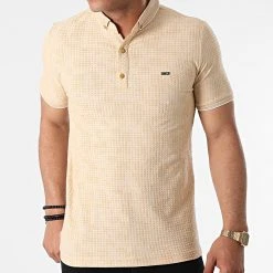 Sortie 😀 Polo Manches Courtes 1083 Beige Chiné de Classic Series ✔️ -Classic Series Soldes classic series 264569 21Y 1083 HARDAL 20210504T111752 03