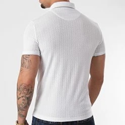 Le moins cher 🎉 Polo Manches Courtes 21Y-1079 Blanc de Classic Series ⭐ -Classic Series Soldes classic series 266399 21Y 1079 BEYAZ 20210521T143406 04