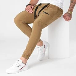 Vente flash ❤️ Jogger Pant DH-3385 Camel de Classic Series ❤️ -Classic Series Soldes classic series 266494 DH 3385 2 CAMEL 20210521T120457 04