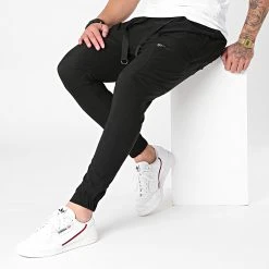 Budget 🥰 Jogger Pant DH-3385 Noir de Classic Series 😀 -Classic Series Soldes classic series 266510 DH 3385 BLACK 20210521T120932 03