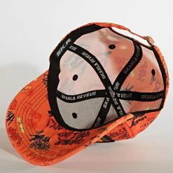 Le moins cher ⭐ Casquette El Patron Print Orange de Classic Series 🥰 -Classic Series Soldes classic series 266688 PTRN PRINT FULL ORANGE 20210528T144554 03
