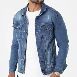 Grosses soldes 💯 Veste Jean 7003 Bleu Denim de Classic Series 😉