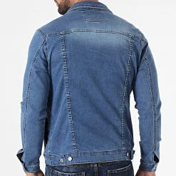 Grosses soldes 💯 Veste Jean 7003 Bleu Denim de Classic Series 😉 -Classic Series Soldes classic series 267456 W 7003 BLUE 20211027T104713 04