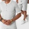 Acheter ⌛ Ensemble Tee Shirt Short A Carreaux 157T Gris Blanc de Classic Series 🥰 -Classic Series Soldes classic series 270733 ENS G21 157T GRI 20210624T141237 01