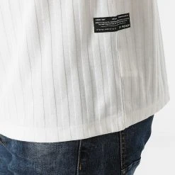 Nouveau ❤️ Tee Shirt A Rayures 1009 Ecru de Classic Series 🥰 -Classic Series Soldes classic series 270747 Y 1009 EKRU 20210624T115434 02