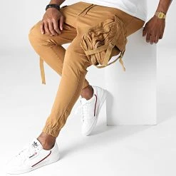 Promo ✔️ Pantalon Cargo DH-3190 Camel de Classic Series ⭐ -Classic Series Soldes classic series 270899 DH 3190 2 CAMEL 20210623T155206 03