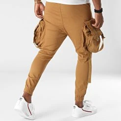 Promo ✔️ Pantalon Cargo DH-3190 Camel de Classic Series ⭐ -Classic Series Soldes classic series 270899 DH 3190 2 CAMEL 20210623T155207 04