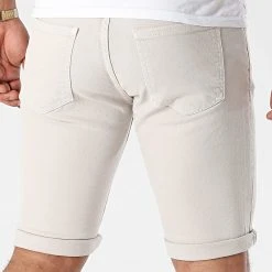 Coupon 😀 Short Jean S-1021 Gris de Classic Series 👏 -Classic Series Soldes classic series 270901 S 1021 BEJ 20210621T114433 04