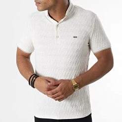 Acheter ⌛ Polo Manches Courtes 1080 Beige Chiné de Classic Series 🎉 -Classic Series Soldes classic series 272038 21Y 1080 BEJ 20210702T143710 03