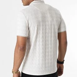 Acheter ⌛ Polo Manches Courtes 1080 Beige Chiné de Classic Series 🎉 -Classic Series Soldes classic series 272038 21Y 1080 BEJ 20210702T143712 04