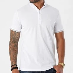 Promo ❤️ Polo Manches Courtes 1101 Blanc de Classic Series 🥰 8 Promo ❤️ Polo Manches Courtes 1101 Blanc de Classic Series 🥰 -Classic Series Soldes classic series 272091 21Y 1101 BEYAZ 20210701T161949 03