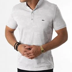 Top 10 🔔 Polo Manches Courtes 1089 Gris de Classic Series 🥰 -Classic Series Soldes classic series 272157 21Y 1089 KUM 20210702T145736 03