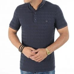 Promo ❤️ Polo Manches Courtes 1080 Bleu Marine de Classic Series 😉 -Classic Series Soldes classic series 272204 21Y 1080 LACIVRT 20210701T162800 03