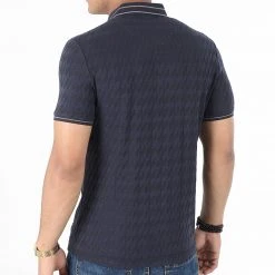 Promo ❤️ Polo Manches Courtes 1080 Bleu Marine de Classic Series 😉 -Classic Series Soldes classic series 272204 21Y 1080 LACIVRT 20210701T162802 04