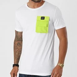 Bon marché ✔️ Tee 😍 Shirt Poche CL01 Blanc Vert Fluo de Classic Series 🌟 8 Bon marché ✔️ Tee 😍 Shirt Poche CL01 Blanc Vert Fluo de Classic Series 🌟 -Classic Series Soldes classic series 272435 CL01 BLANC 20210707T160012 03