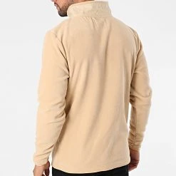 Vente flash 🎁 Veste Zippée Polaire DP Fleece Beige de Classic Series 😀 -Classic Series Soldes classic series 273388 E11 VARM SAND 20210715T163046 04