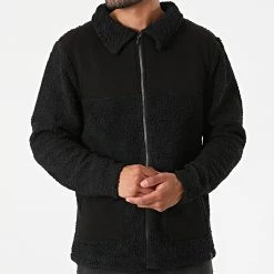 Meilleur prix 🔔 Veste Zippée DP Louis Noir de Classic Series 🥰 -Classic Series Soldes classic series 273392 E20 BLACK 20210716T145248 03